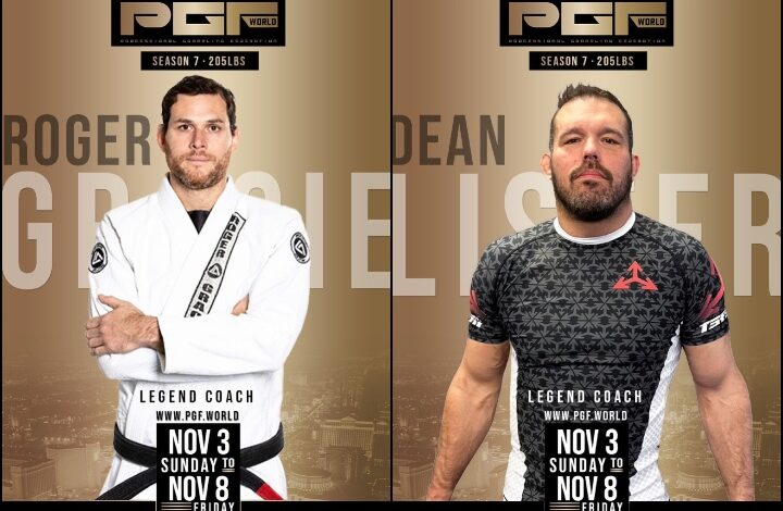 PGF Season 7 Announces Legendary Coaching Lineup: Roger Gracie, Dean Lister, Carlos Machado, & Pedro Sauer