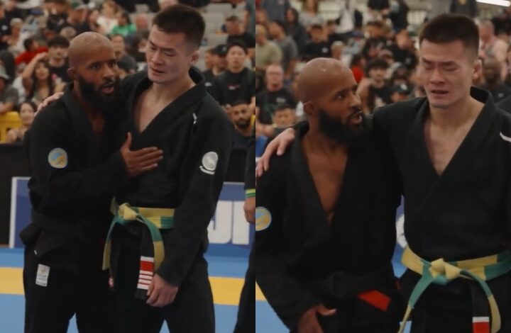 [WATCH] Demetrious Johnson Consoles A Competitor He Beat At Masters World 2024