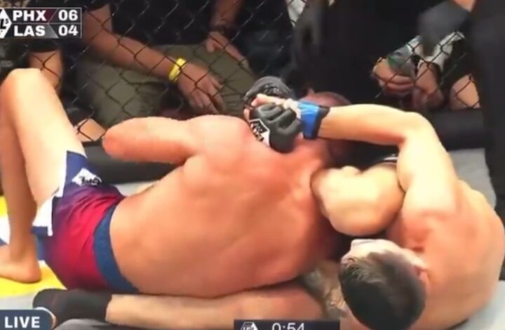 [WATCH] UFC Veteran Hits Unique Peruvian Necktie Submission In MMA Match