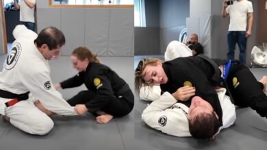 Sparring Session Between ADCC and IBJJF Champions: Roger Gracie and Ffion Davies