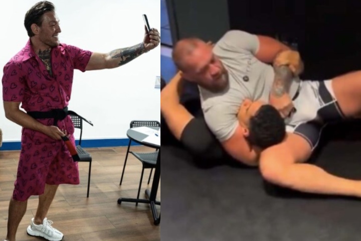 Conor McGregor montre ses compétences de ceinture noire BJJ dans de nouvelles séquences d'entraînement