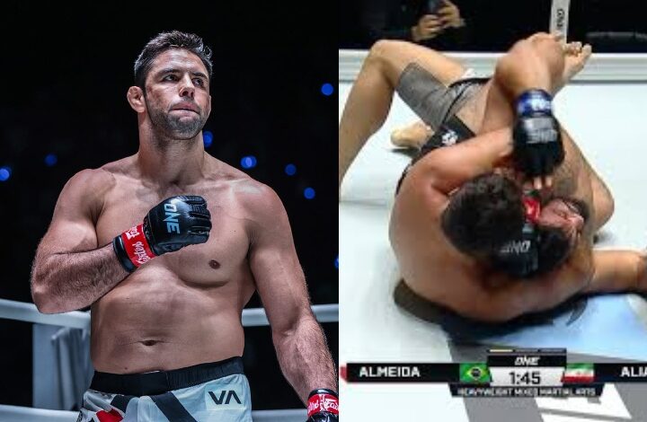 Marcus “Buchecha” Almeida Dominates Amir Aliakbari with First-Round Submission at ONE 169