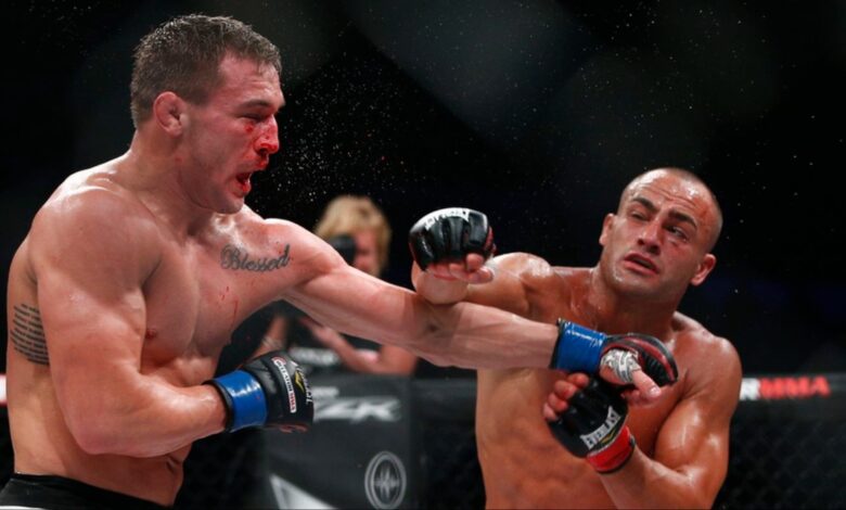 Eddie Alvarez and Michael Chandler