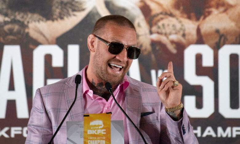 Conor McGregor BKFC press conference