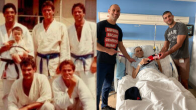 US BJJ Pioneer Richard Bresler Promoted to Coral Belt by Ryron & Rener Gracie in Emotional Hospital Ceremony
