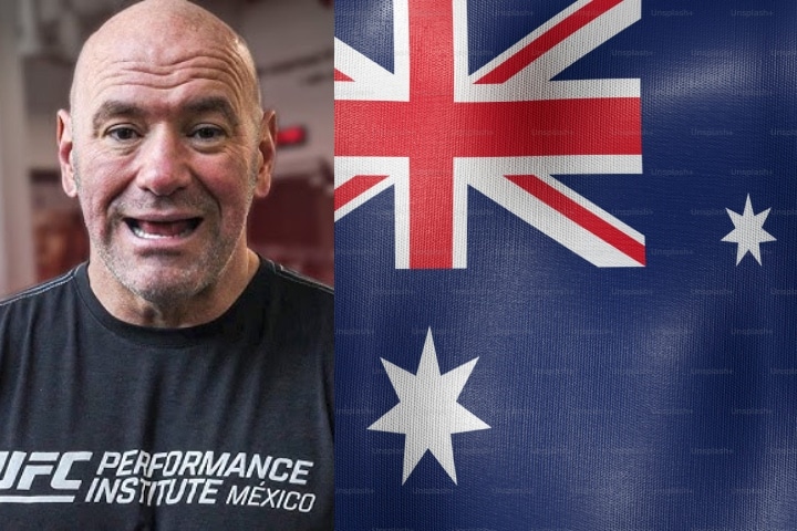 Dana White crée des journalistes australiens: 