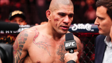 Alex Pereira post-fight interview