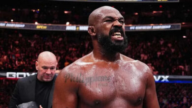 Jon Jones, Tom Aspinall, UFC, MMA, Din Thomas