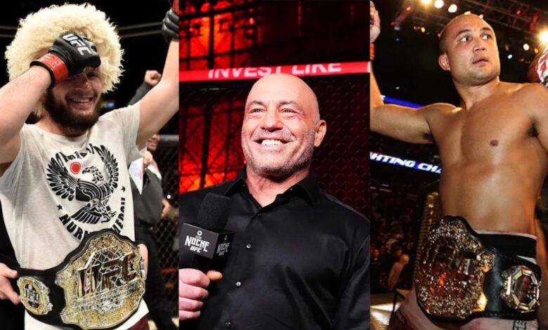 Joe Rogan, Khabib Nurmagomedov, BJ Penn, UFC