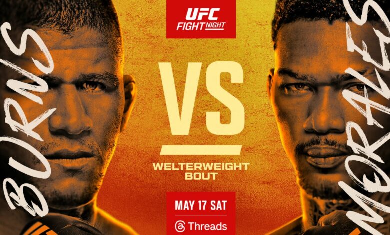 UFC Vegas 106, Results, Gilbert Burns, Michael Morales, UFC
