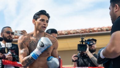 Ryan Garcia open workout
