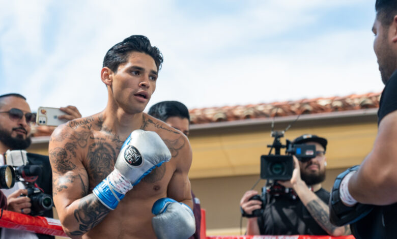 Ryan Garcia open workout
