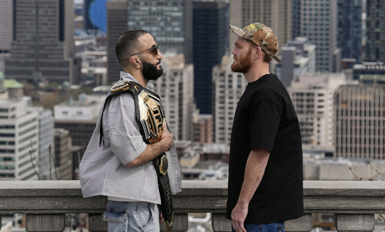 Belal Muhammad and Jack Della Maddalena