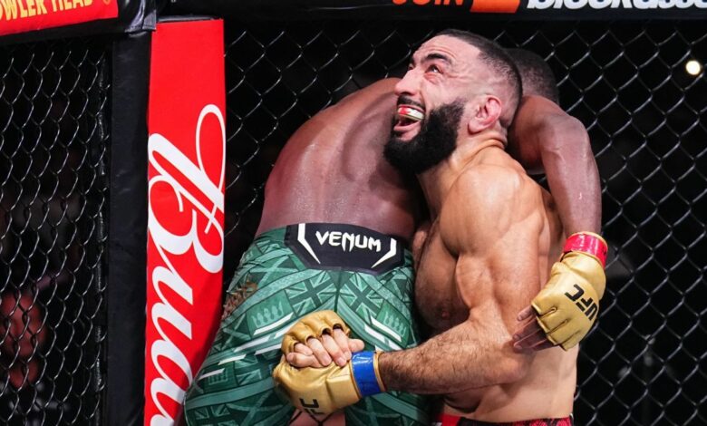 Belal Muhammad lifts Leon Edwards