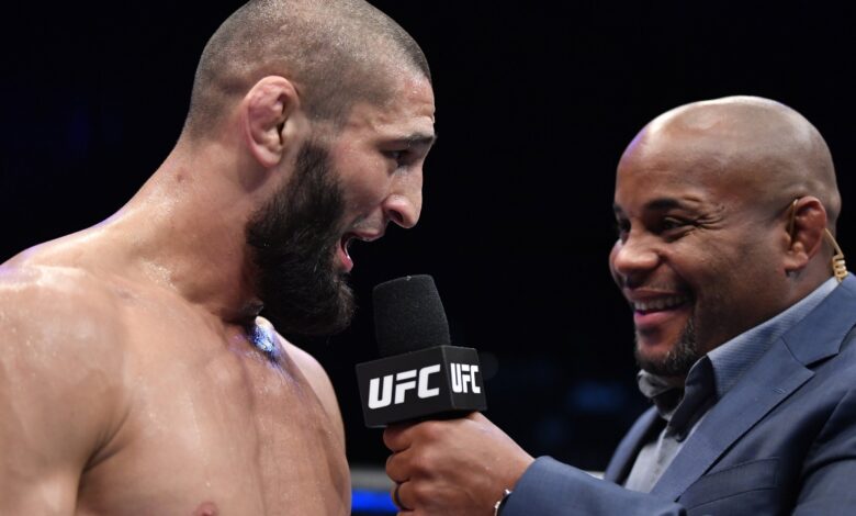 Khamzat Chimaev Daniel Cormier