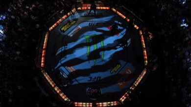 UFC Octagon lighting