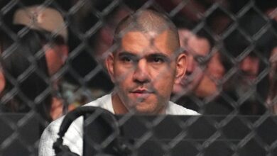 Alex Pereira Octagon side