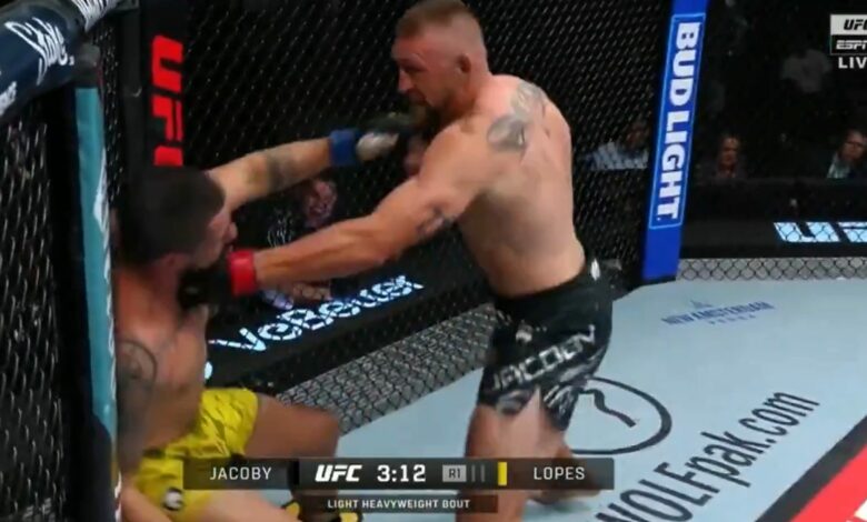 Dustin Jacoby, Bruno Lopes, UFC Vegas 107, Results, UFC