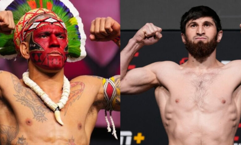 Alex Pereira Magomed Ankalaev UFC 313 weigh-ins