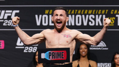 Merab Dvalishvili weigh-in