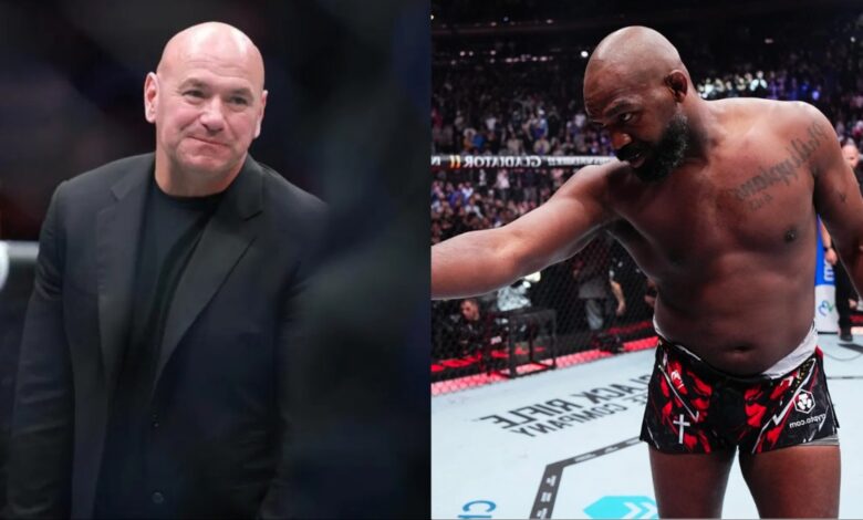 Dana White and Jon Jones