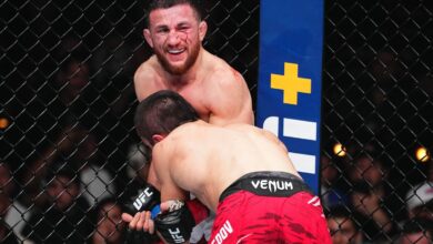 Merab Dvalishvili defends takedown Umar Nurmagomedov