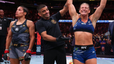 Julianna Pena loses to Kayla Harrison at UFC 316