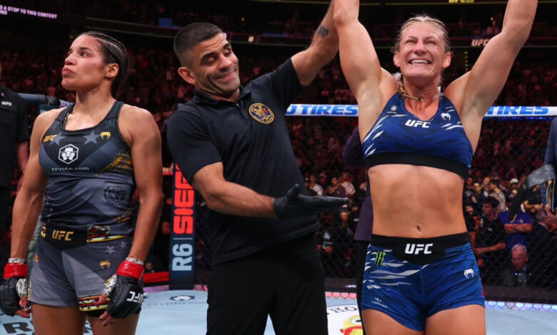 Julianna Pena loses to Kayla Harrison at UFC 316