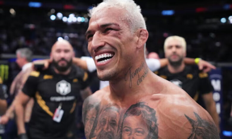 Charles Oliveira UFC post-fight