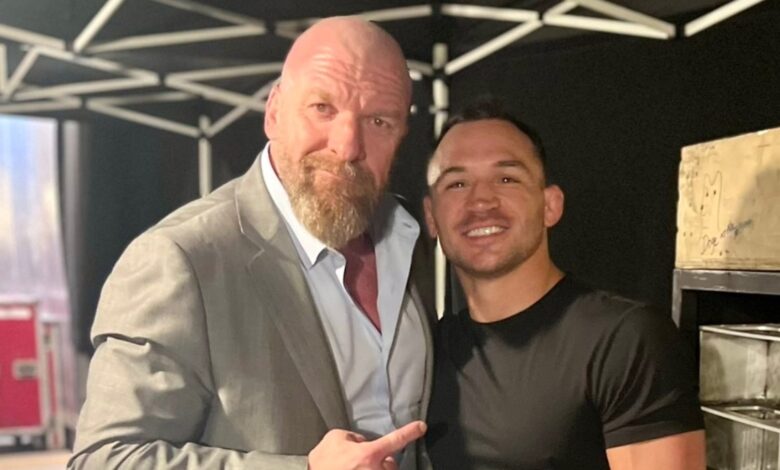 Triple H and Michael Chandler