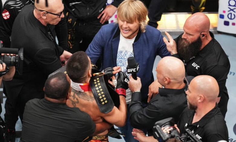 Ilia Topuria and Paddy Pimblett