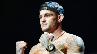 Dustin Poirier UFC weigh-in