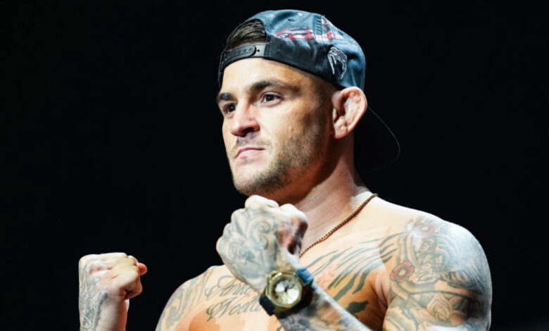 Dustin Poirier UFC weigh-in