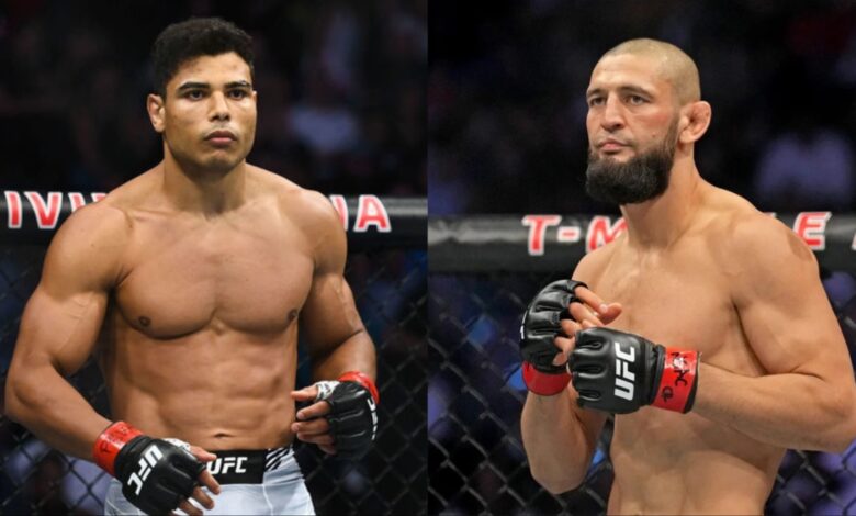 Paulo Costa and Khamzat Chimaev