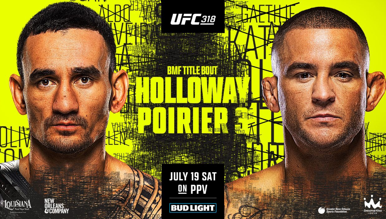 UFC 318, Dustin Poirier, Max Holloway, Résultats, UFC