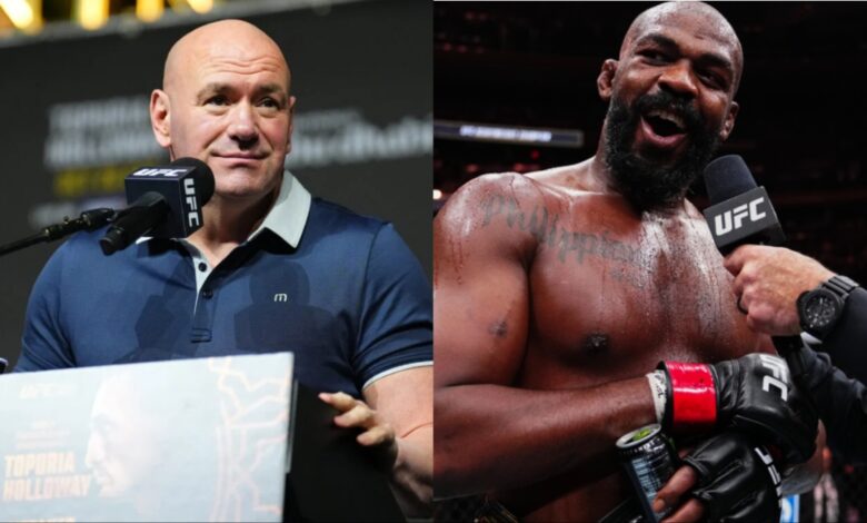 Dana White Jon Jones