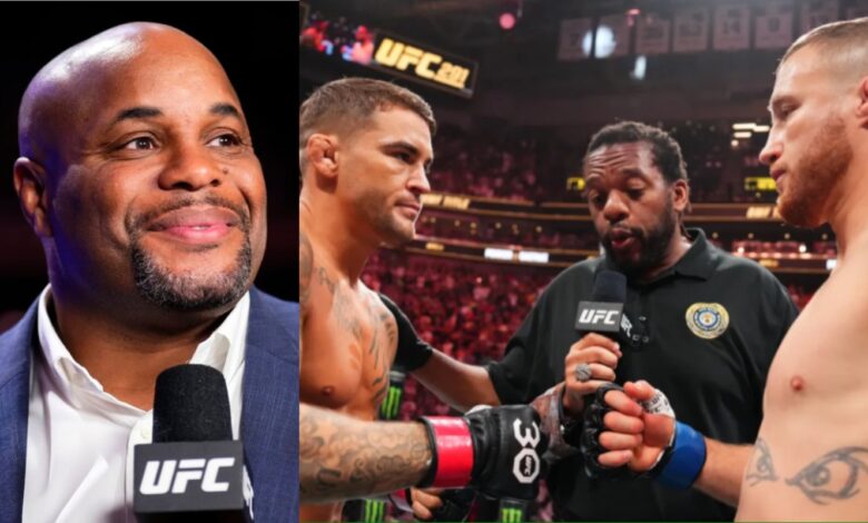 Daniel Cormier, Dustin Poirier, Justin Gaethje