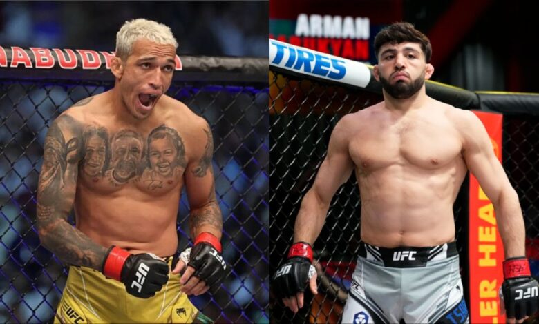 Charles Oliveira and Arman Tsarukyan