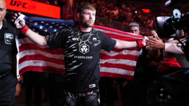 Bryce Mitchell walkout