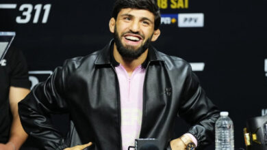 Arman Tsarukyan UFC press conference