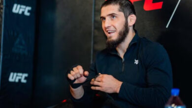 Islam Makhachev training