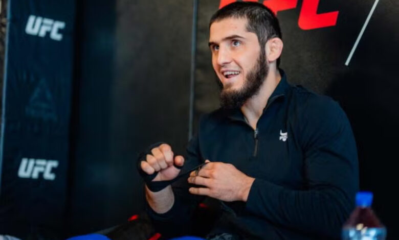 Islam Makhachev training