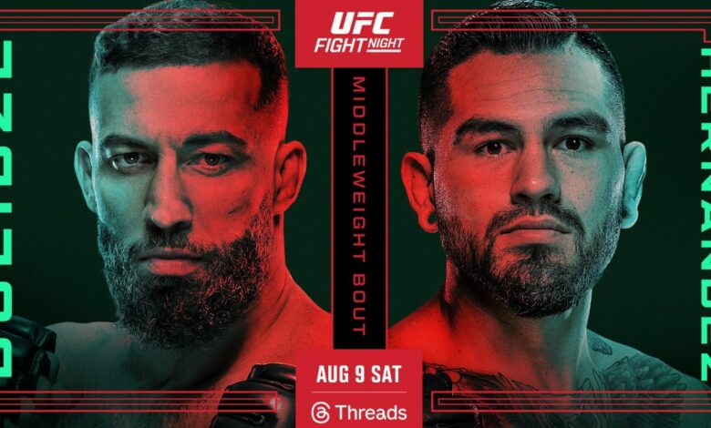 UFC Vegas 109, Roman Dolidze, Anthony Hernandez, Results, UFC
