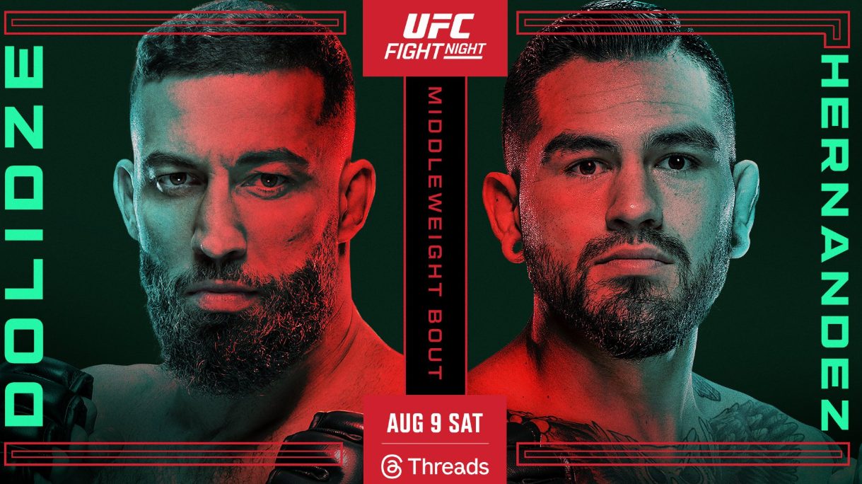 UFC Vegas 109, Roman Dolidze, Anthony Hernandez, Résultats, UFC