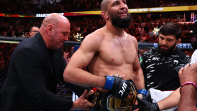 Khamzat Chimaev UFC 319 win