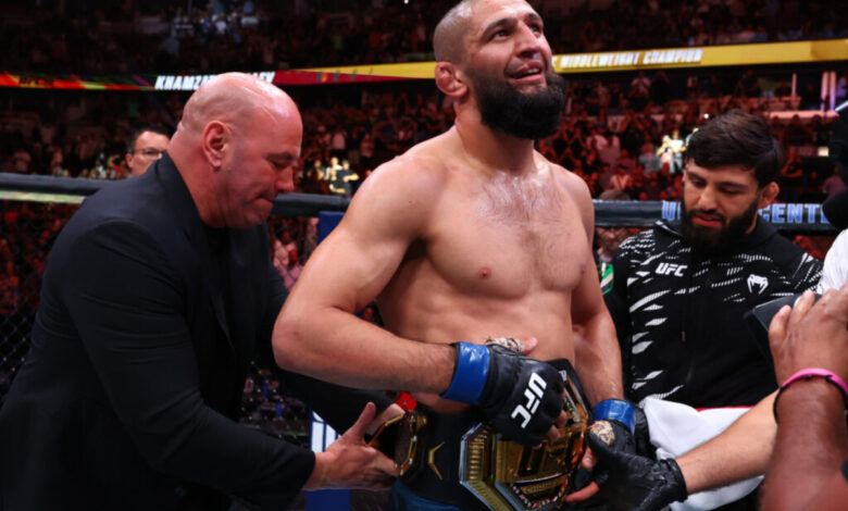 Khamzat Chimaev UFC 319 win