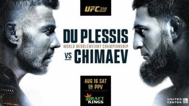 UFC 319, Results, Dricus Du Plessis, Khamzat Chimaev, UFC