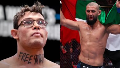 Caio Borralho and Khamzat Chimaev