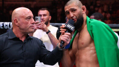 Khamzat Chimaev UFC 319 interview with Joe Rogan