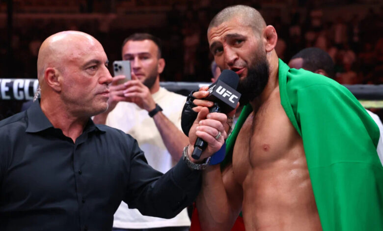 Khamzat Chimaev UFC 319 interview with Joe Rogan